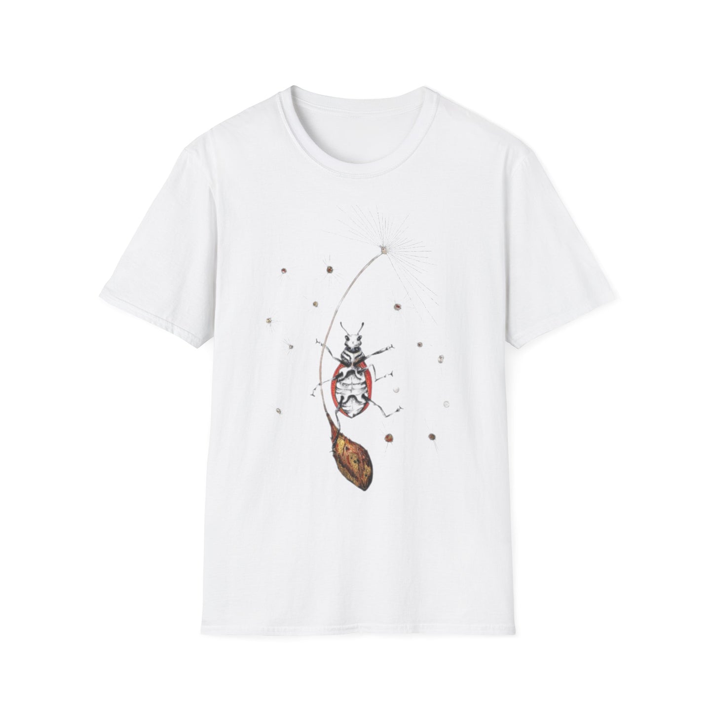 Unisex Softstyle T-Shirt -lady in the wind