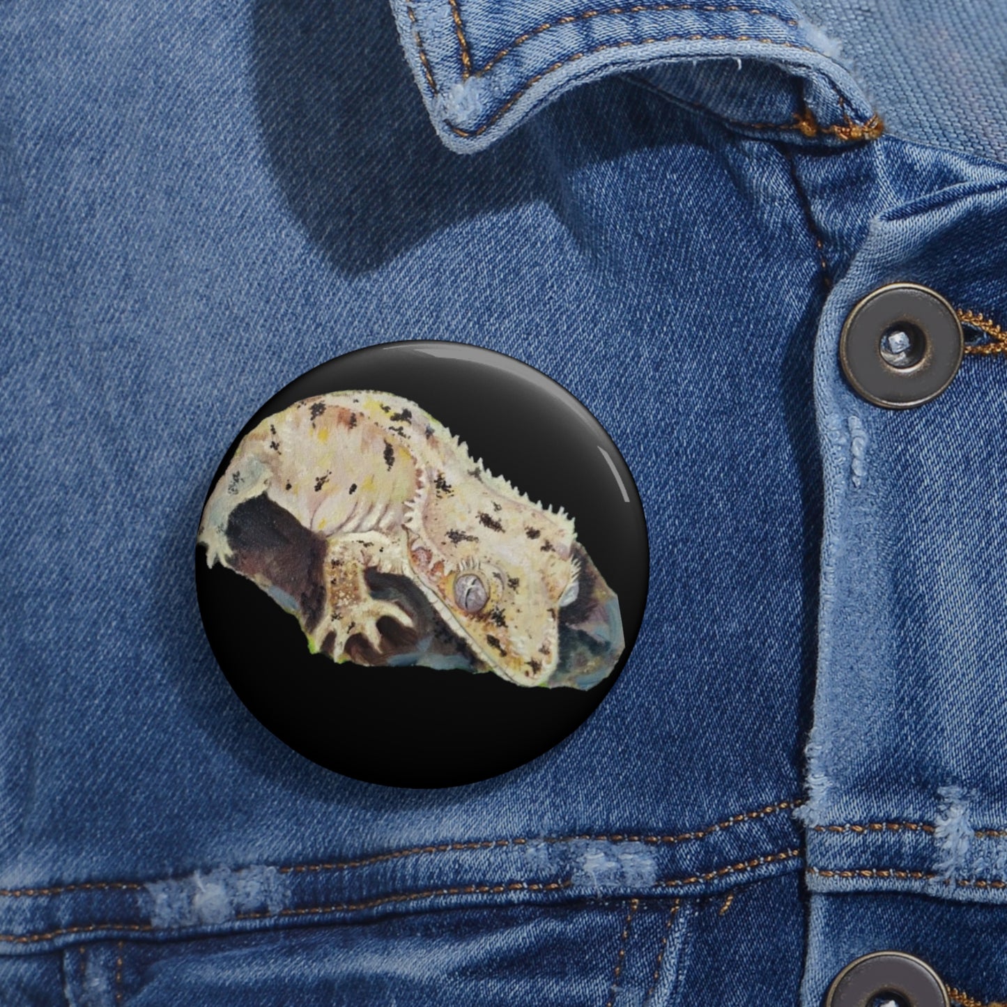 Gecko Pin Button