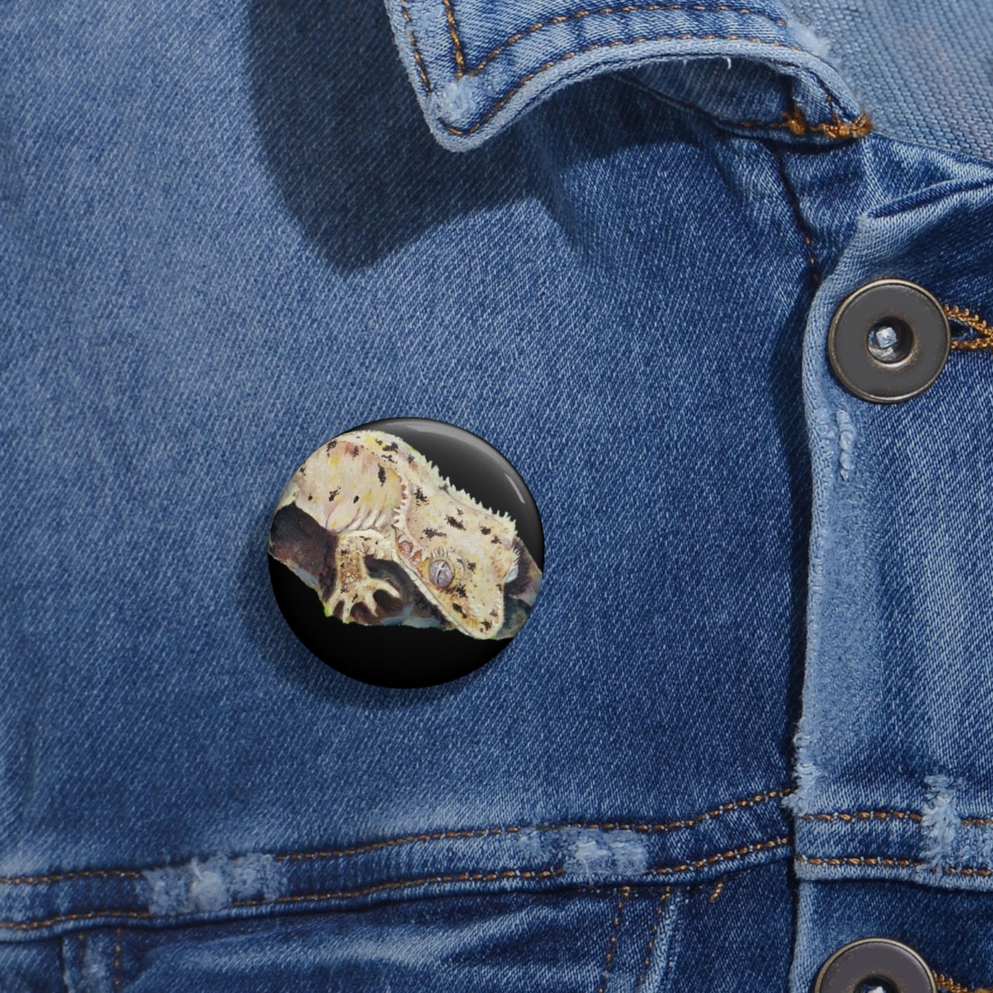 Gecko Pin Button