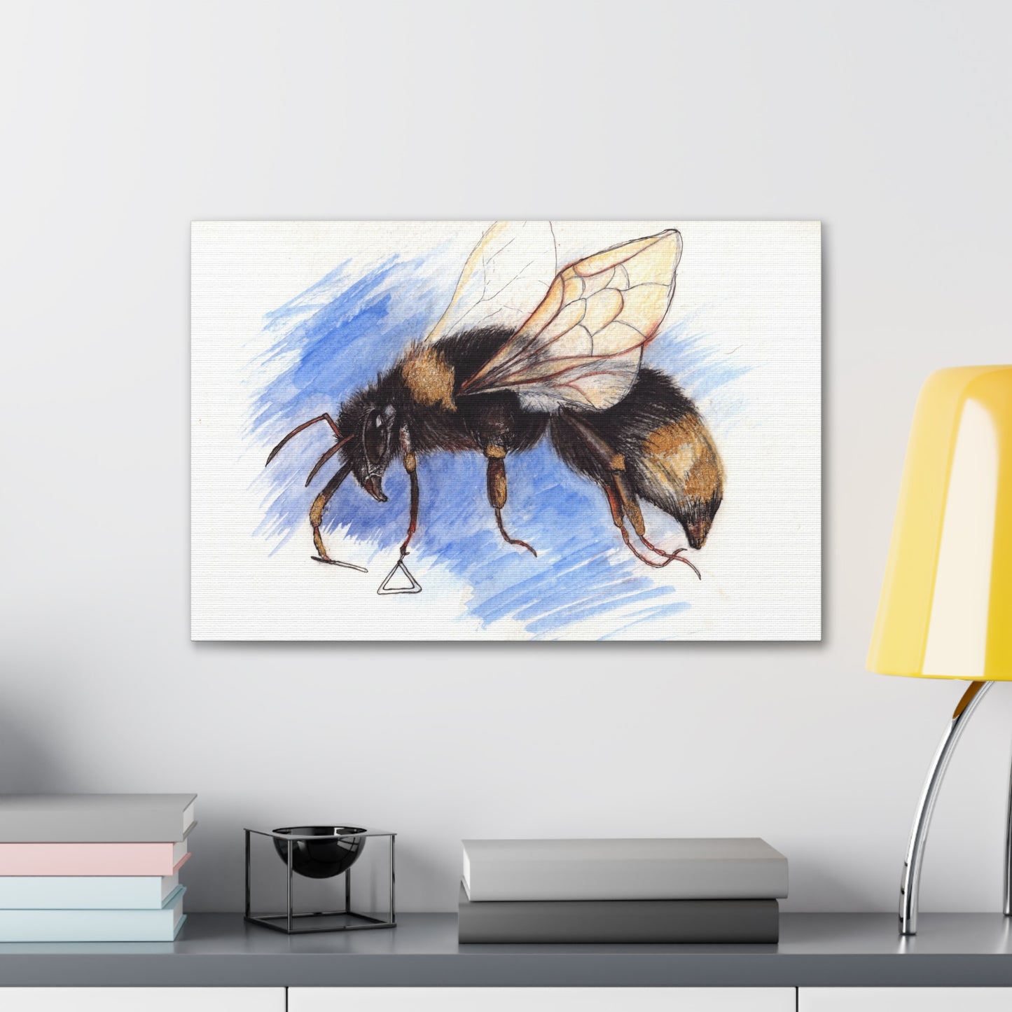 Whimsical Bee -Canvas Gallery Wraps