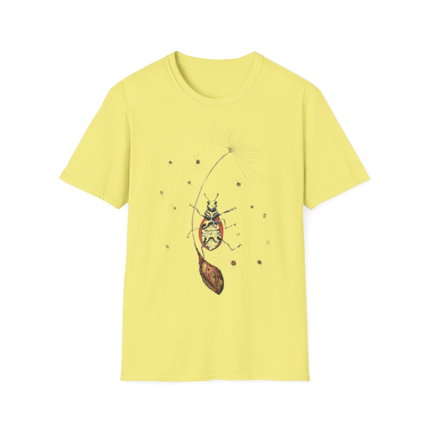 Unisex Softstyle T-Shirt -lady in the wind