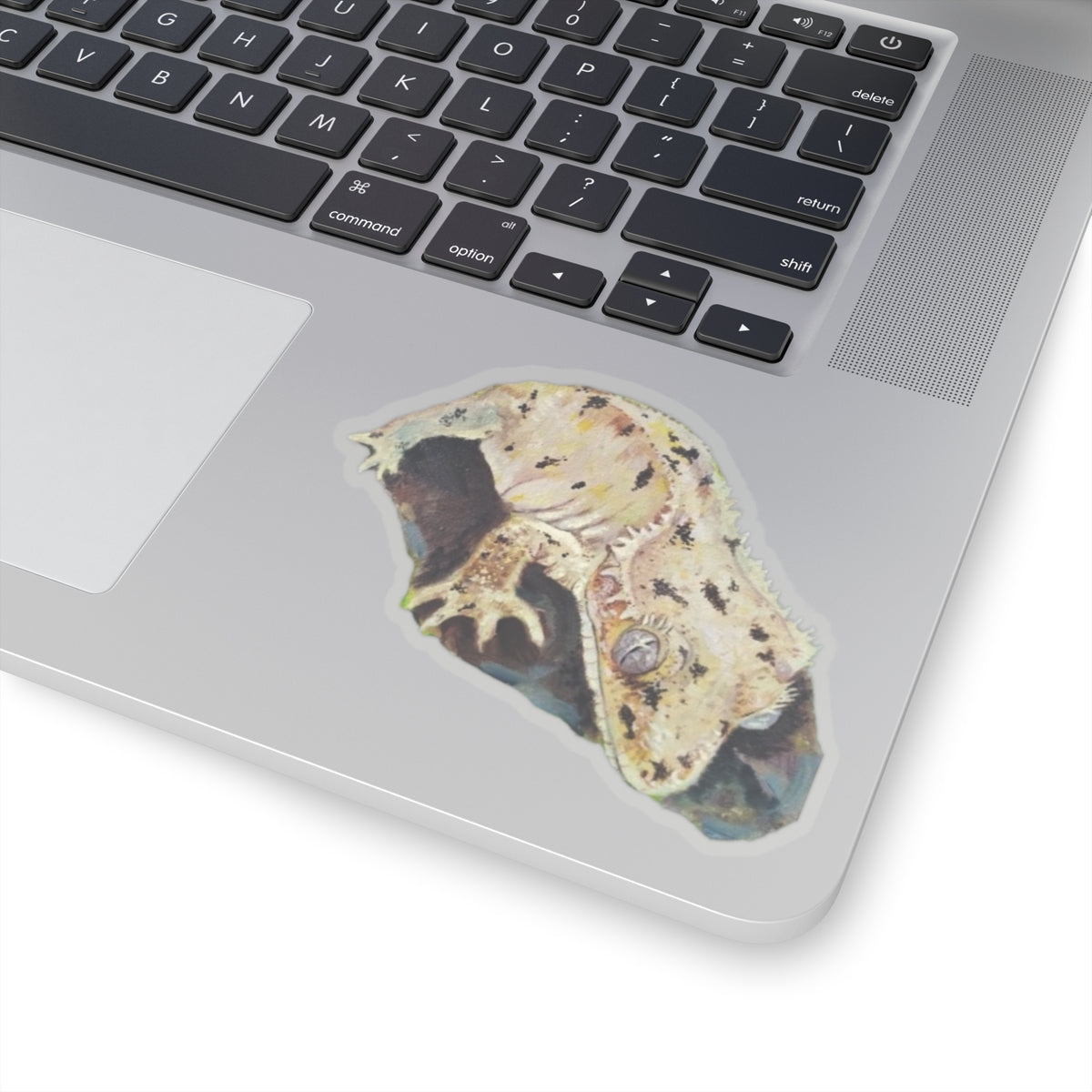 Dalmatian Crested Gecko Kiss-Cut Stickers