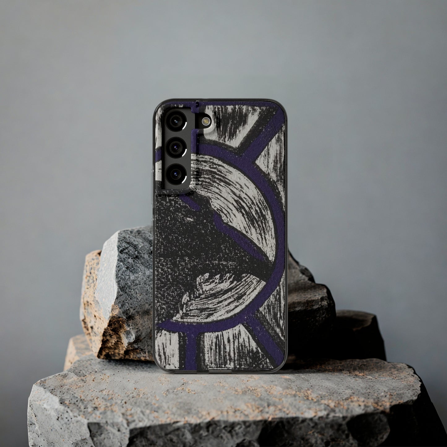 Soft Phone Cases Raven Purple