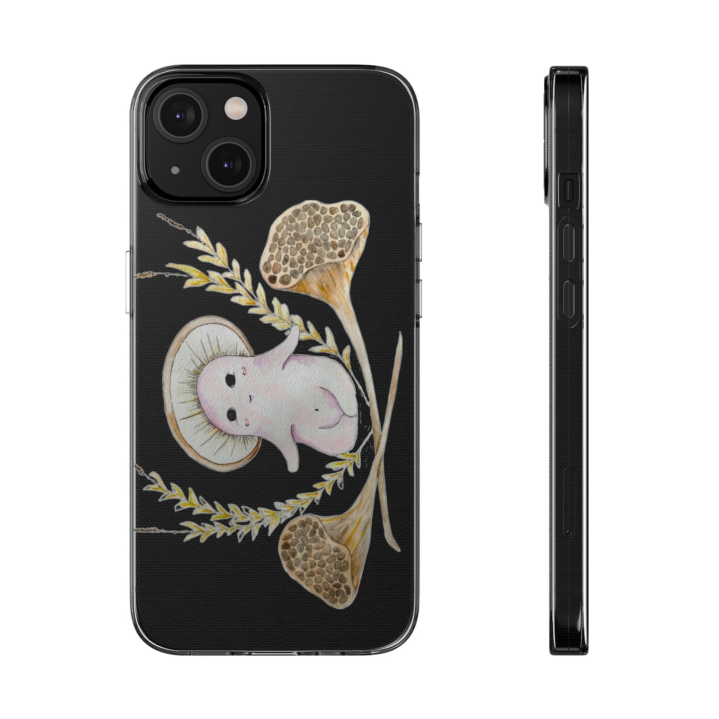 Soft Phone Case Mushroom Baby