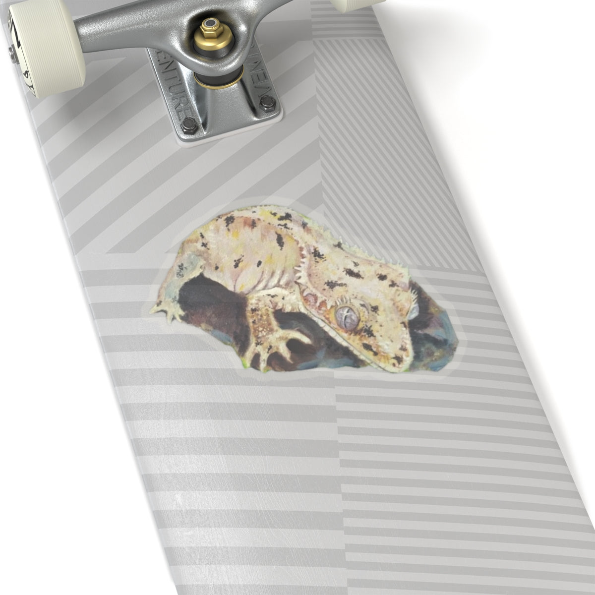 Dalmatian Crested Gecko Kiss-Cut Stickers