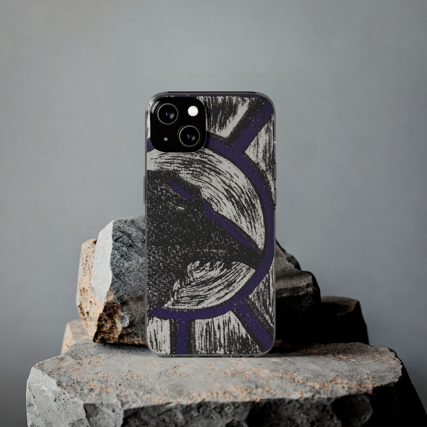 Soft Phone Cases Raven Purple