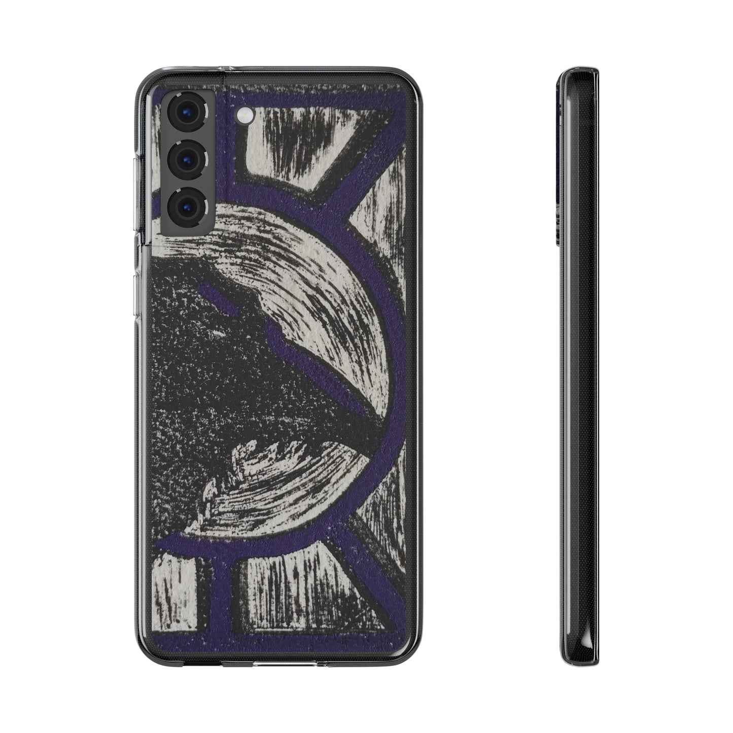 Soft Phone Cases Raven Purple