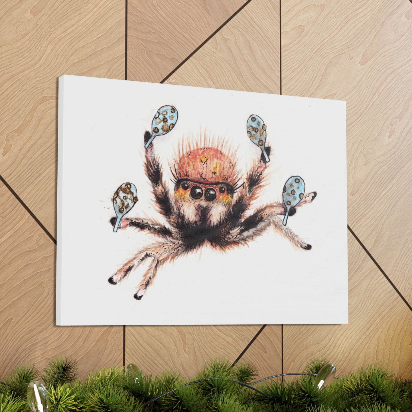 Cha Cha Spider -Canvas Gallery Wraps