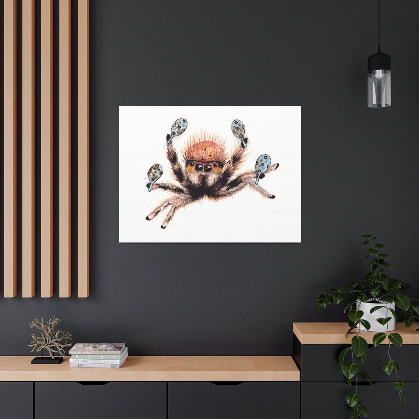 Cha Cha Spider -Canvas Gallery Wraps