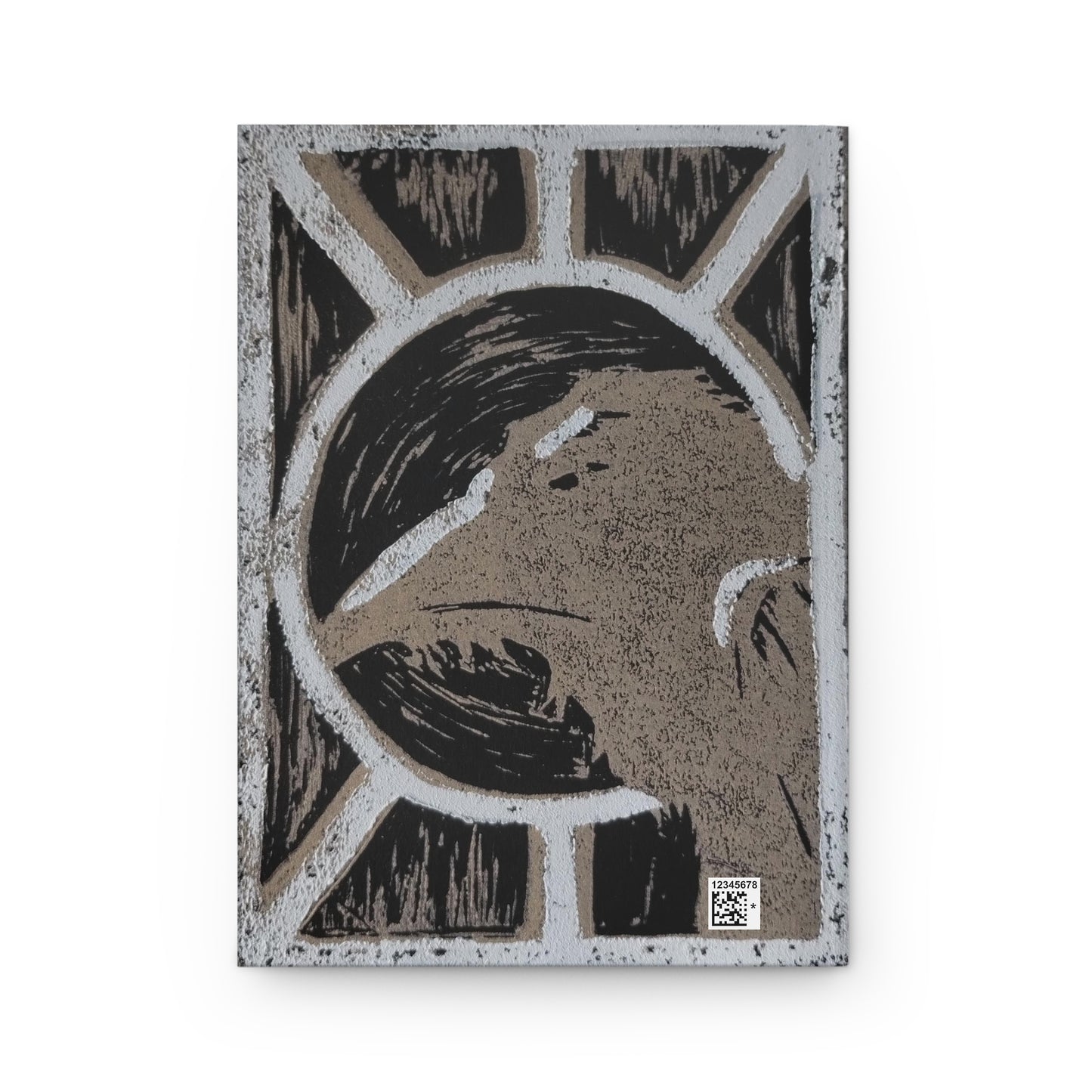 Raven Hardcover Journal -Gold