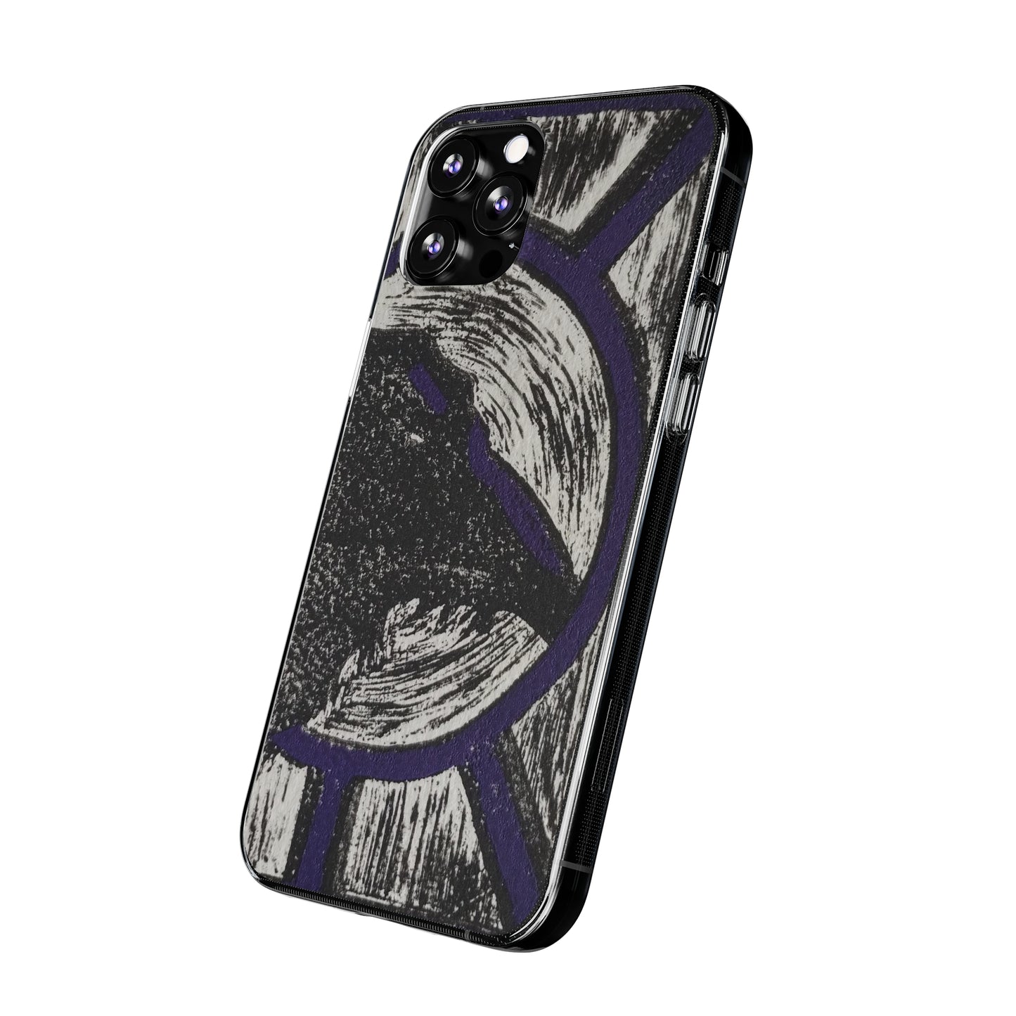 Soft Phone Cases Raven Purple