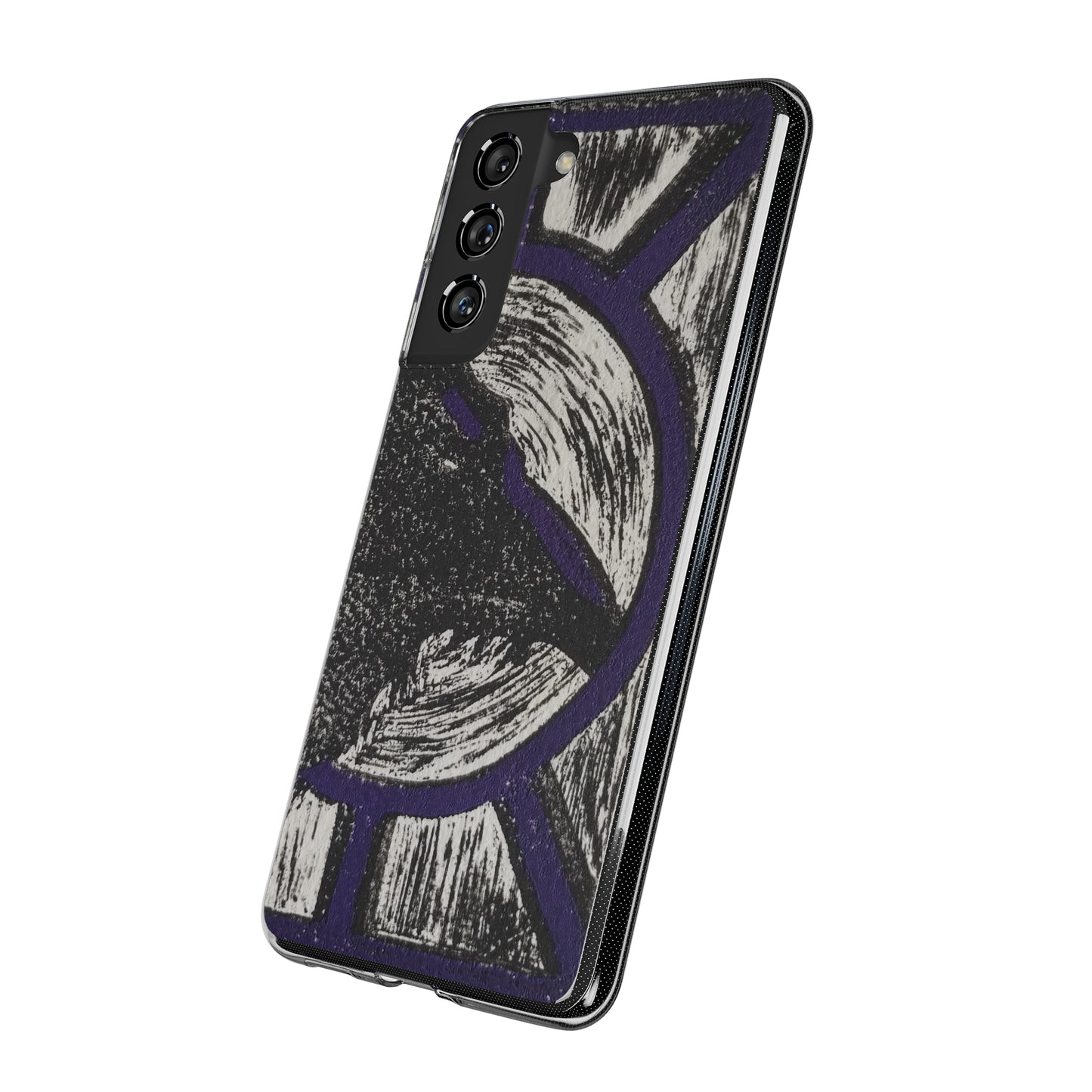 Soft Phone Cases Raven Purple