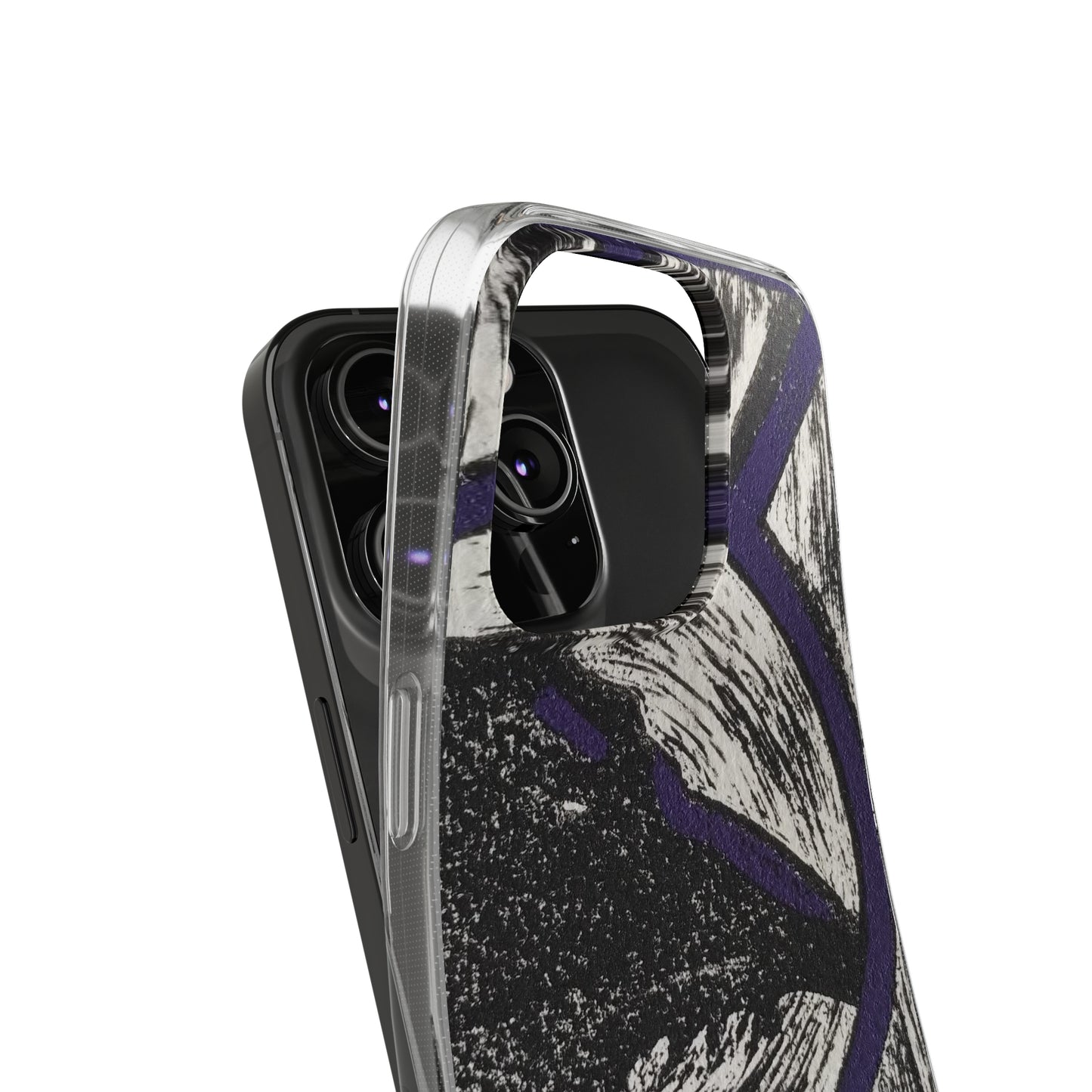 Soft Phone Cases Raven Purple