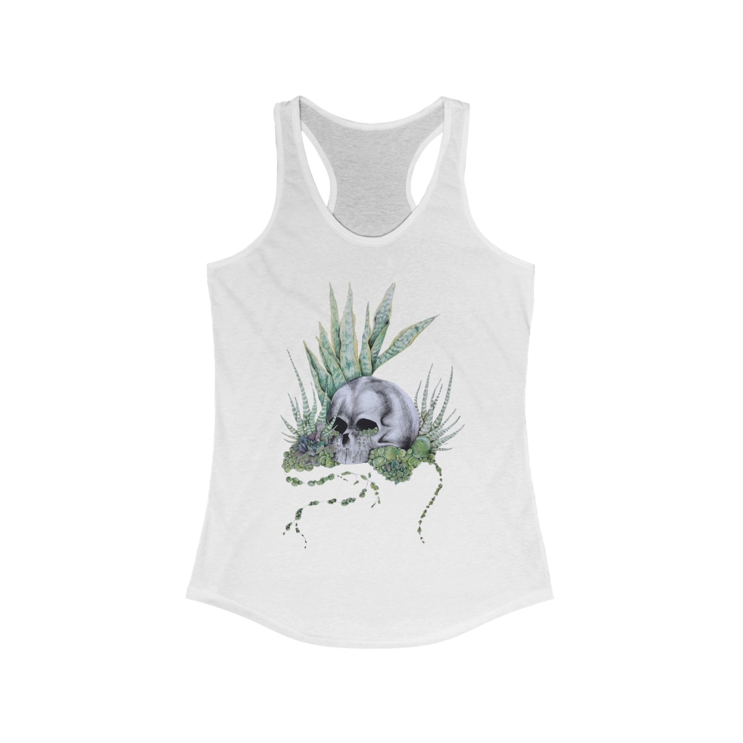 Women's Racerback Tank- Pearls