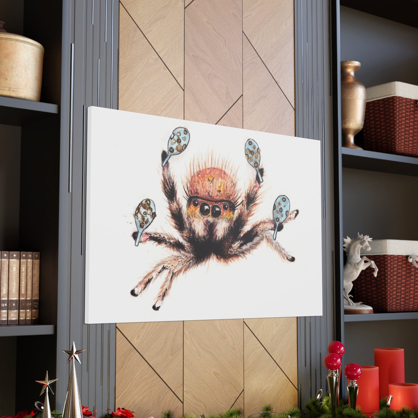 Cha Cha Spider -Canvas Gallery Wraps