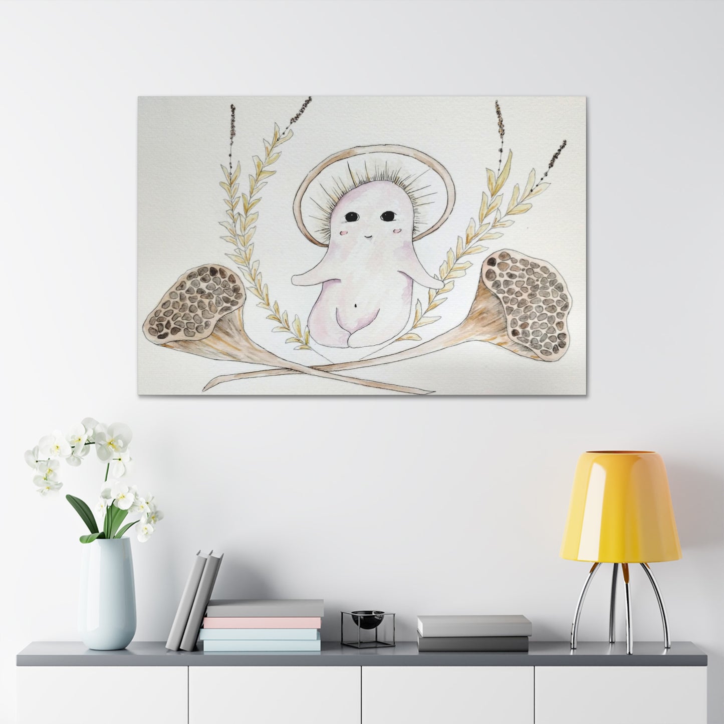 Mushroom Baby -Canvas Gallery Wraps