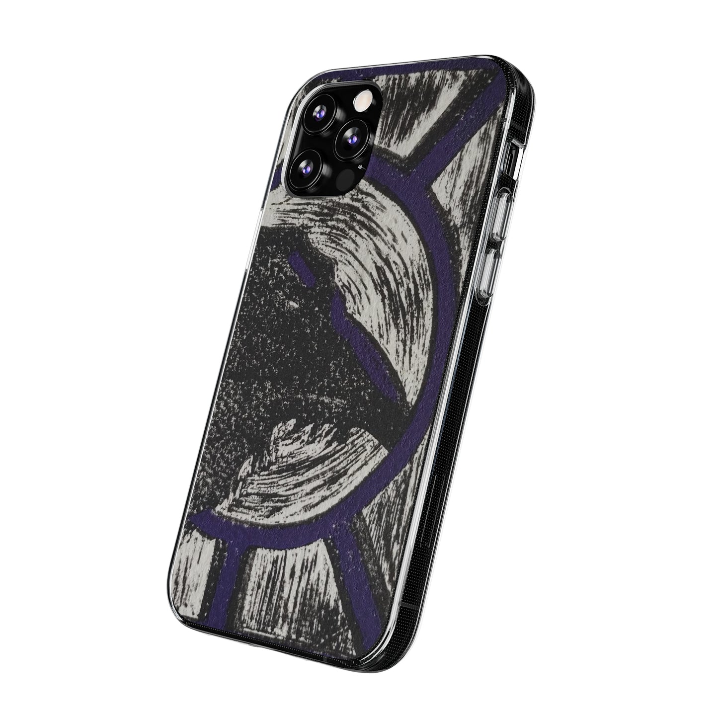 Soft Phone Cases Raven Purple