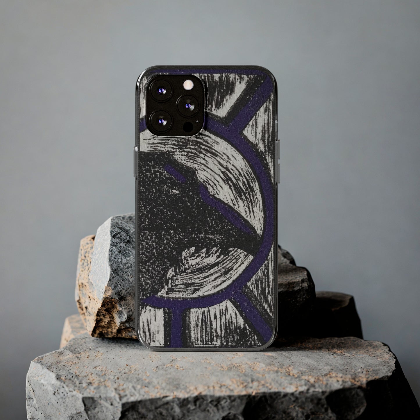 Soft Phone Cases Raven Purple