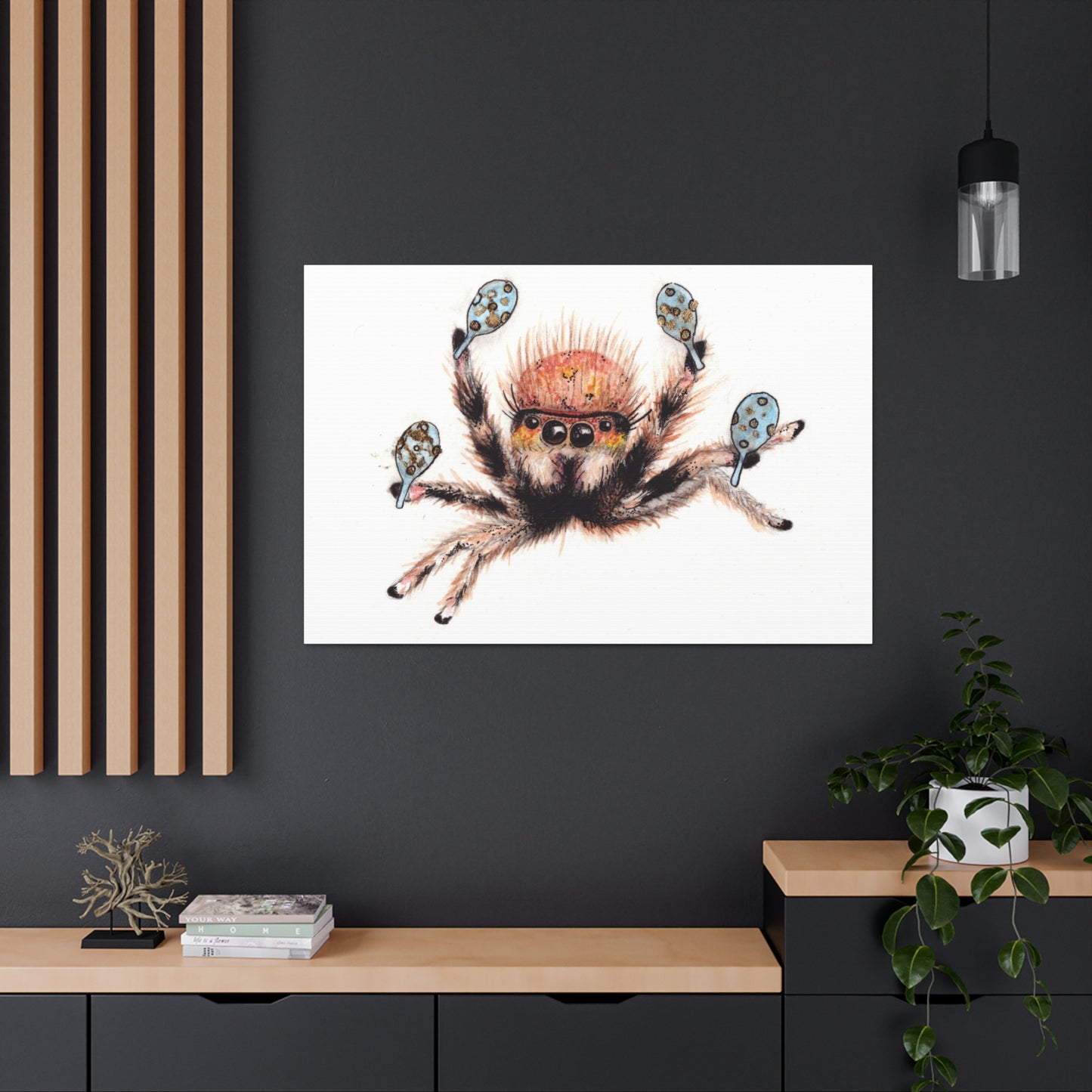 Cha Cha Spider -Canvas Gallery Wraps