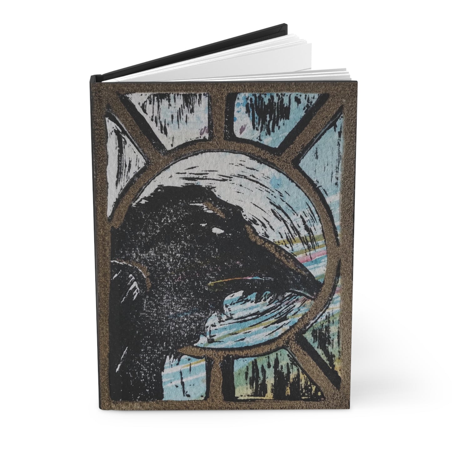 Raven Print Journal -Blue