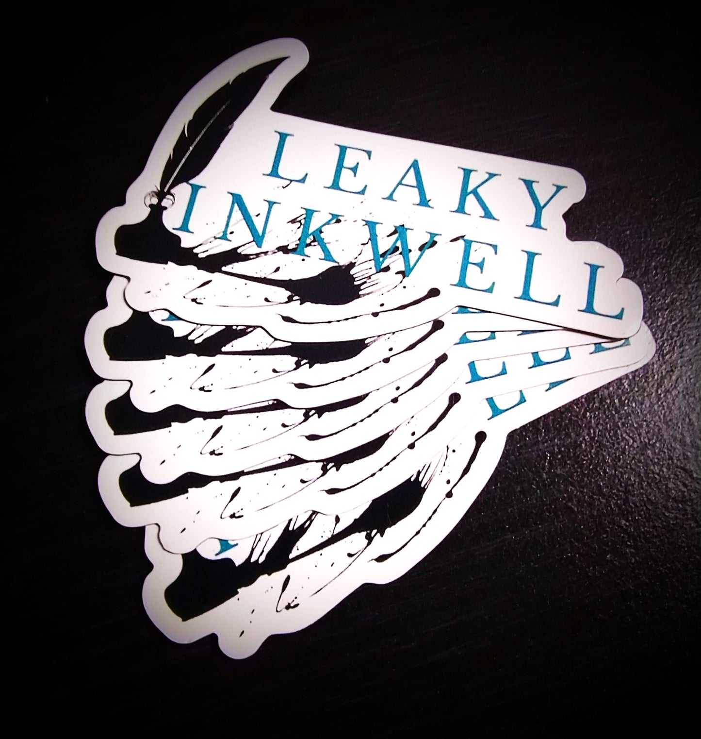 Leaky Inkwell Logo Sticker