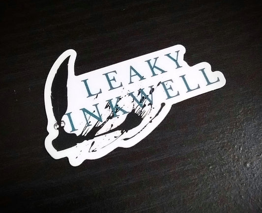Leaky Inkwell Logo Sticker