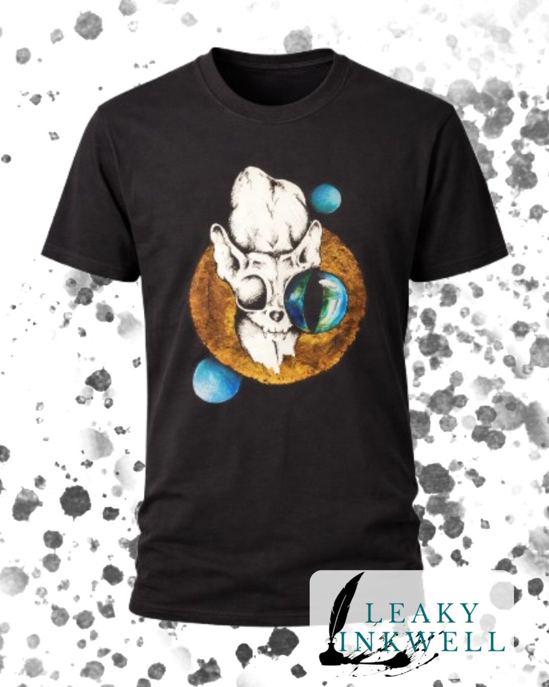 Unisex T-Shirt- Creepy Cat Eye