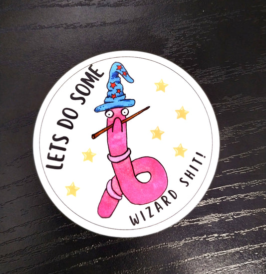 Emotional Support Worm -Wizard