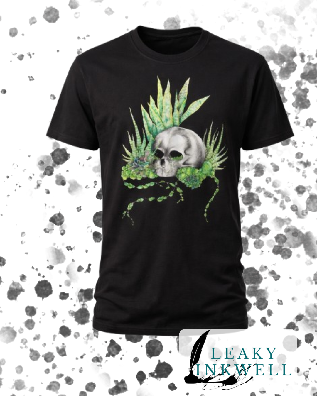 Unisex T-Shirt- Pearls And Skull