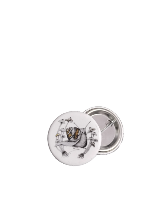 Snail- Button Pin