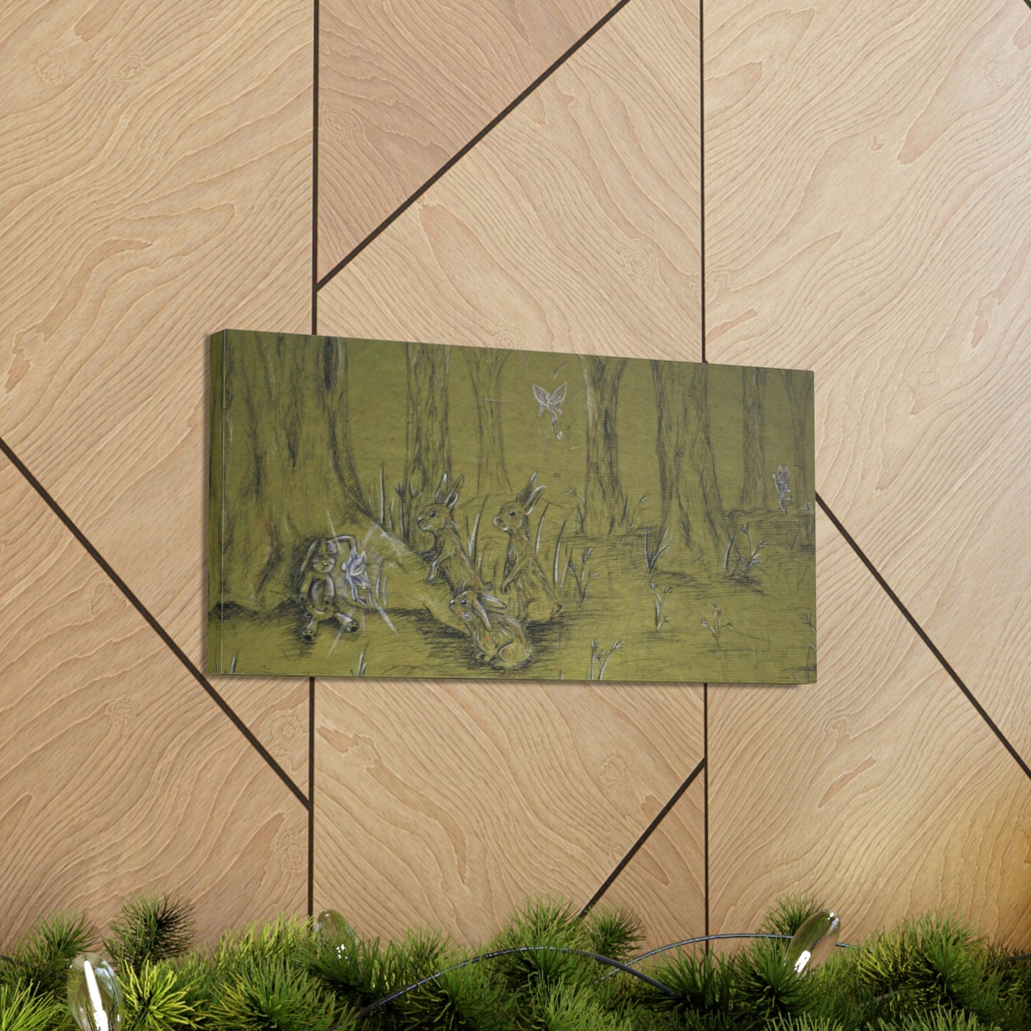 Velveteen Rabbit -Canvas Gallery Wraps