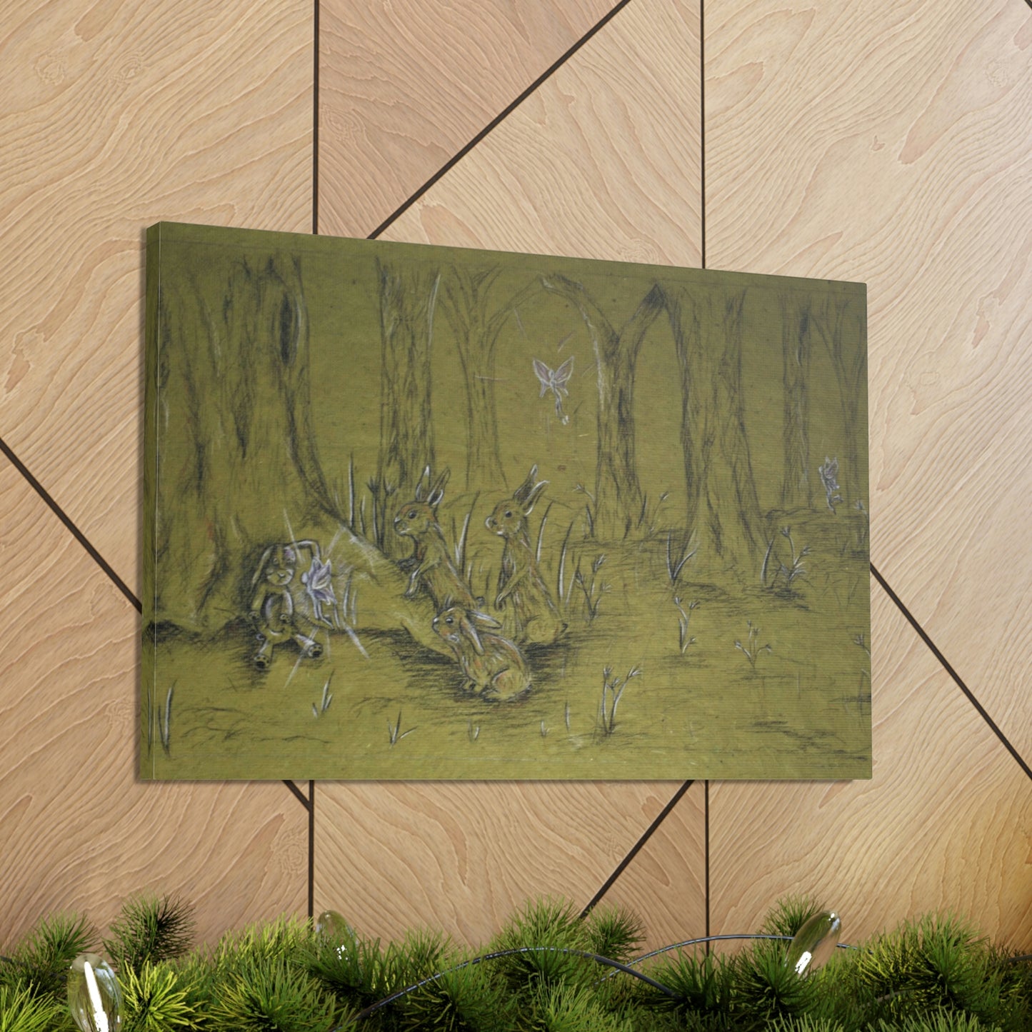 Velveteen Rabbit -Canvas Gallery Wraps