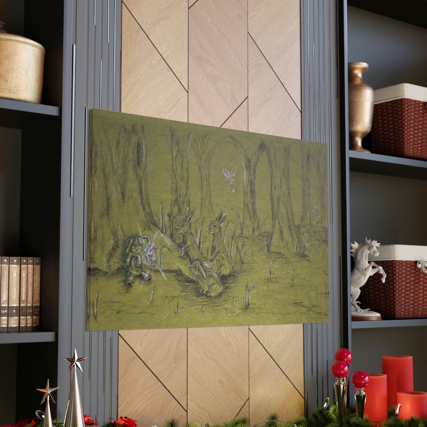 Velveteen Rabbit -Canvas Gallery Wraps