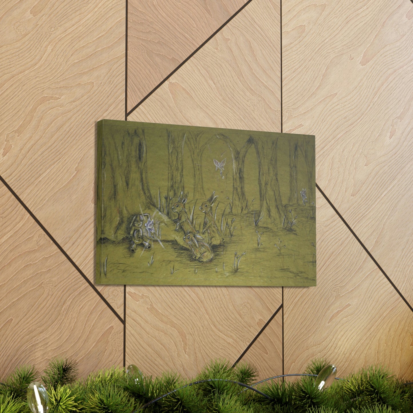 Velveteen Rabbit -Canvas Gallery Wraps