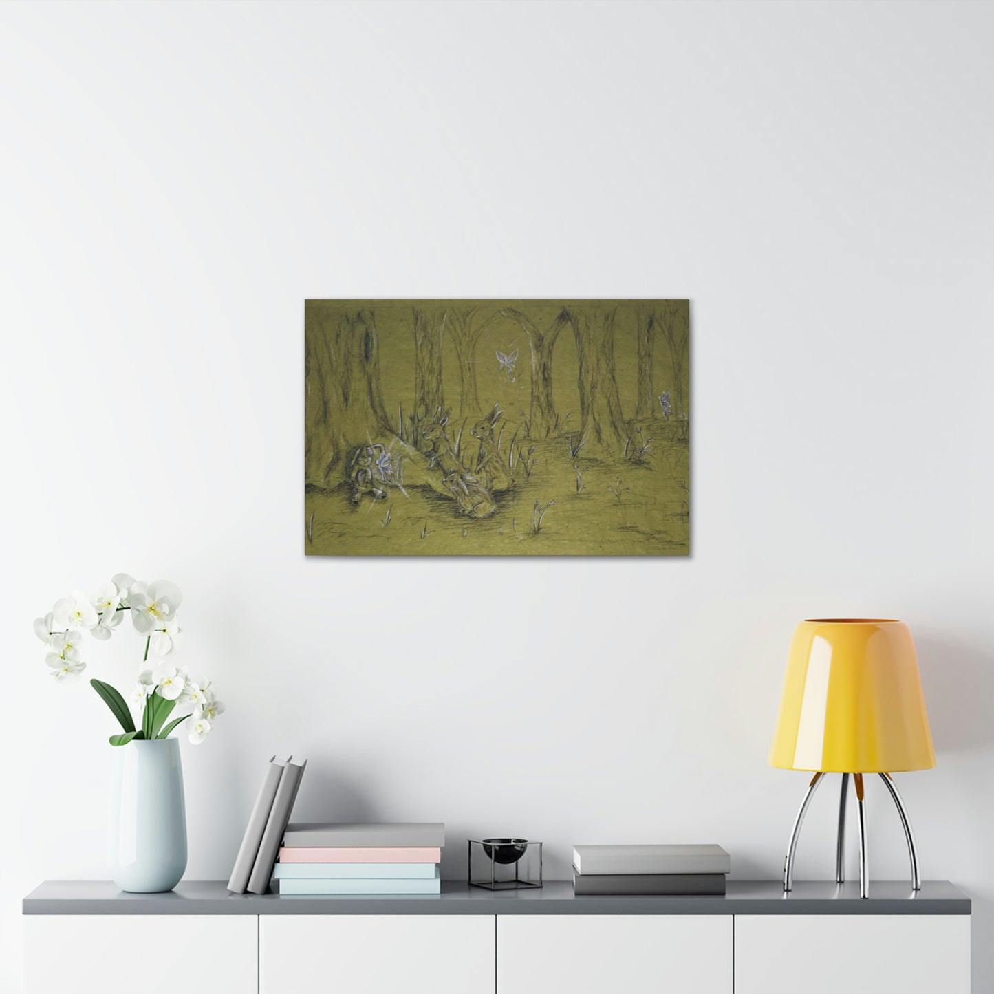 Velveteen Rabbit -Canvas Gallery Wraps