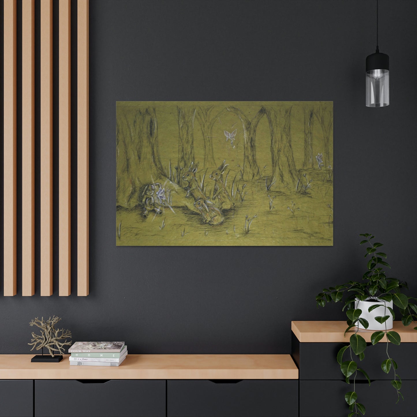 Velveteen Rabbit -Canvas Gallery Wraps