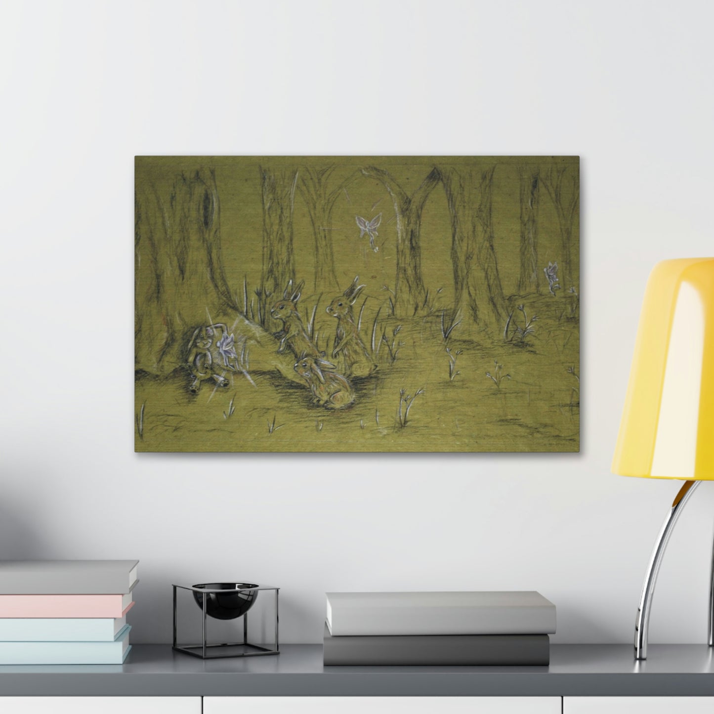 Velveteen Rabbit -Canvas Gallery Wraps