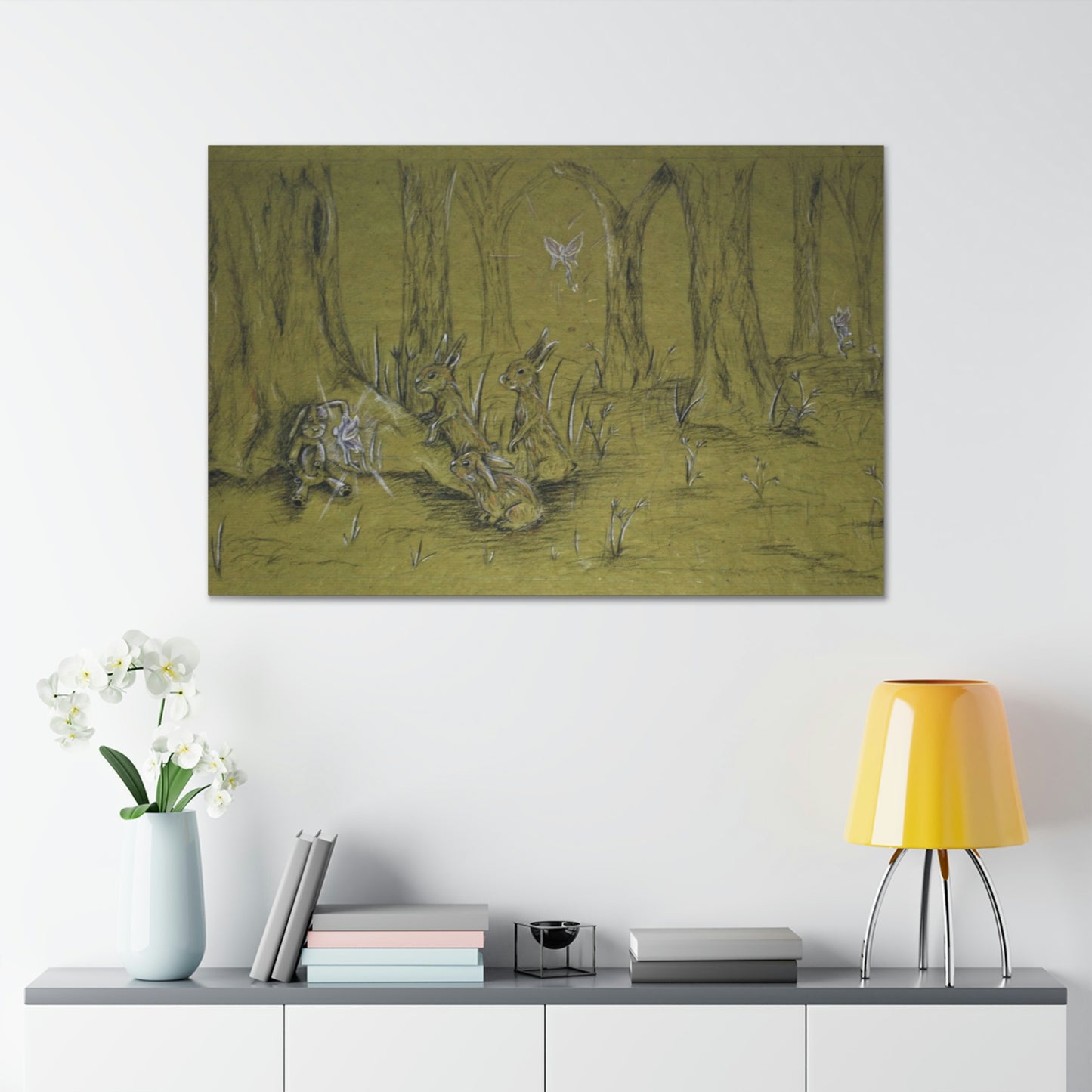 Velveteen Rabbit -Canvas Gallery Wraps